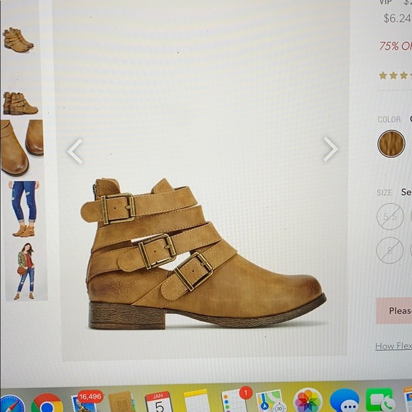 Justfab ‘Kaia’ booties - Picture 3 of 4